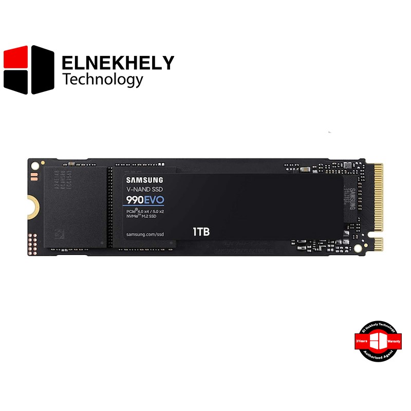 Samsung 1TB 990 EVO PCIe 4.0 x4 / 5.0 x2 M.2 Internal SSD Samsung 1TB 990 EVO PCIe 4.0 x4 / 5.0 x2 M.2 Internal SSD